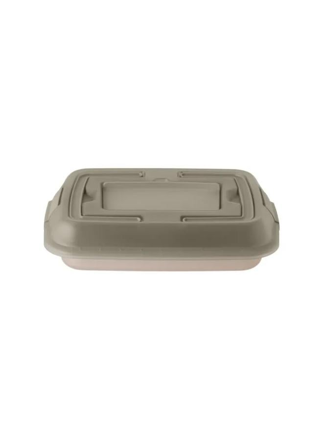 Berghoff Non-Stick Covered Cake Pan With Slicer   cm-Olive - Image 1
