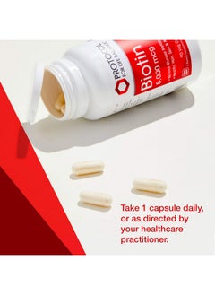 Protocol For Life Balance Protocol Biotin 5000Mcg Normal Glucose Metabolism Hair Skin And Nails 90 Veg Caps  - Image 5