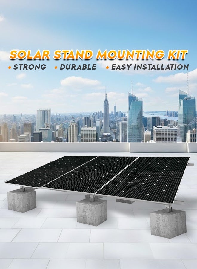 Maxima Solar Stand L3 550W – Heavy Duty Mounting Structure for Solar Panels, Durable & Weather Resistant Design, Easy Installation for Rooftop & Ground Systems - Image 3