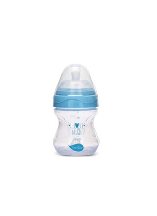Mimic Collection Anti Colic Baby Bottles 150 Ml Ergonomic Shape and Teats Nipple Effect Bpa Free Eu Brand Italian Design Light Blue - pzsku/Z14D5015B12C4DBFC43D7Z/45/_/1710230723/9b3fda66-cd66-45f4-be6d-41503ccca539