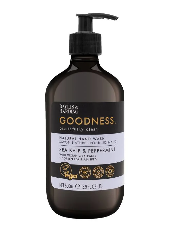 Baylis & Harding Baylis and Harding Goodness Sea Kelp and Peppermint Hand Wash 500ml