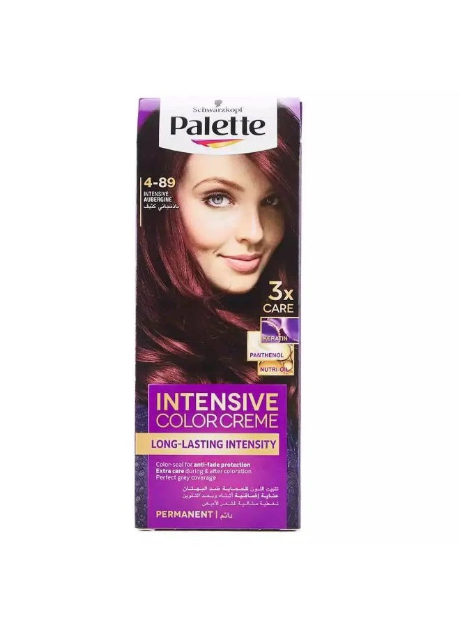 Palette باليت لون مكثف كريمة، دائم طويل الأمد - 4-89 بنفسجي مكثف - Image 2