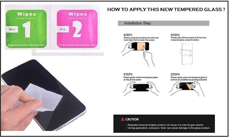 DD SON tempered glass for Vivo, OnePlus, Samsung, Oppo and etc (A-Redmi Note 11, Note 10) - Image 2