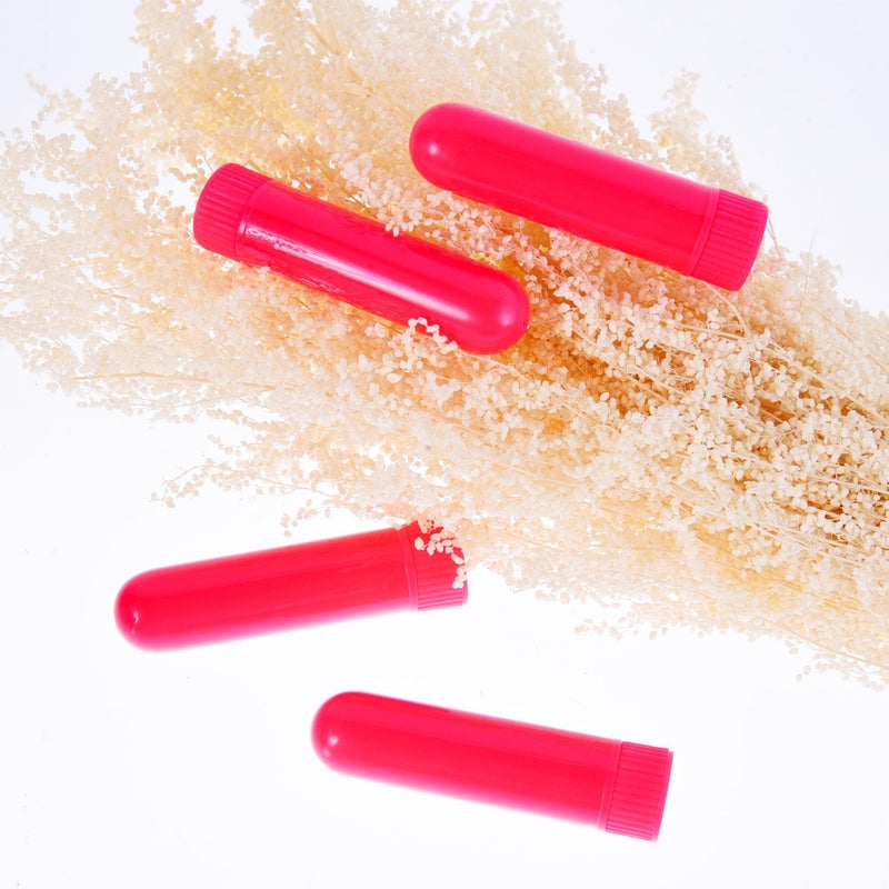 eBoot 28 Sets Essential Oil Aromatherapy Nasal Inhalers Tubes Refillable Inhaler Stick, 7 Colors, with Wicks - Image 4