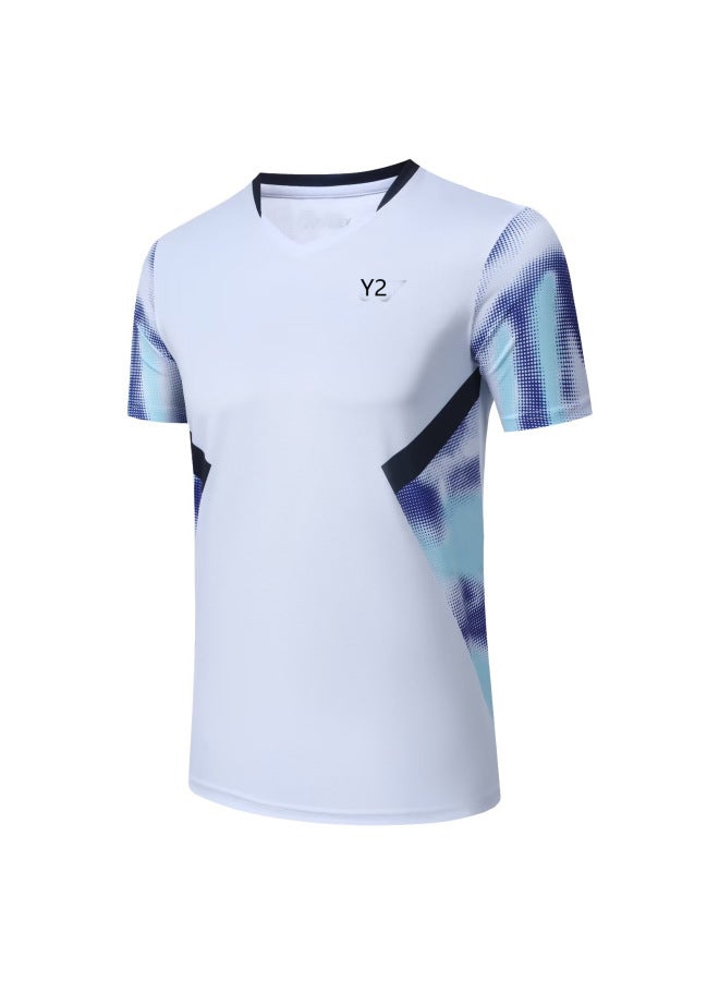 New Badminton Clothing Jacket Men's And Women's Quick-drying Compeion Clothing Children's Student Tennis Training Clothing Breathable 23079