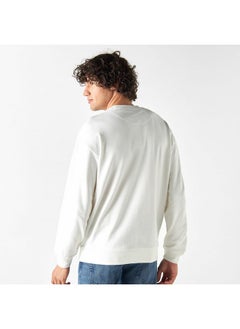 Ecko Unltd. Ecko Unltd Logo Detail Sweatshirt with Long Sleeves  - Image 3