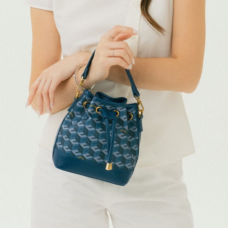 New Christy Ng High-Quality Bucket Bag, New Printed Versatile Commuter Shoulder and Crossbody Women''s Bag - Image 3
