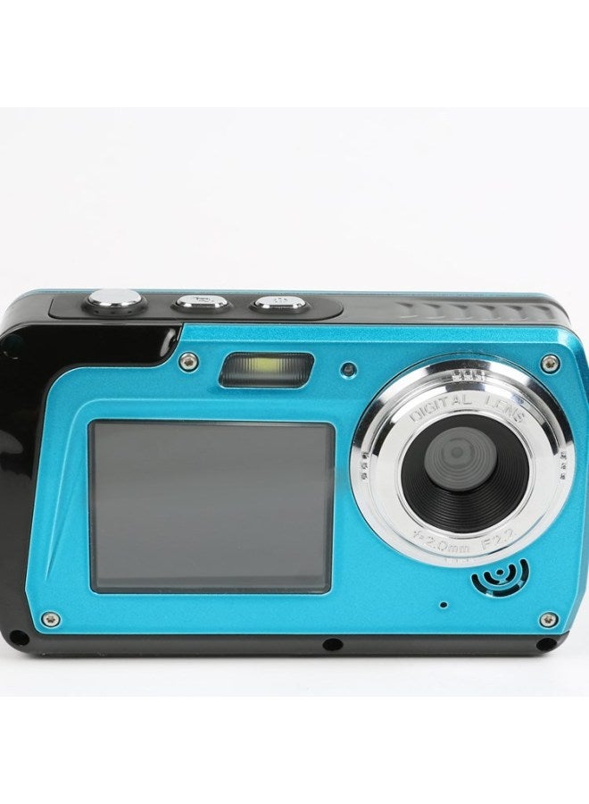 483.0inch Million Pixel Dual-screen Waterproof Camera Hd Digital Camera Camera-Color:Yellow  - Image 3