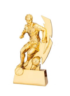 New Football Creative Shooter Trophy 12x6x22.5cm