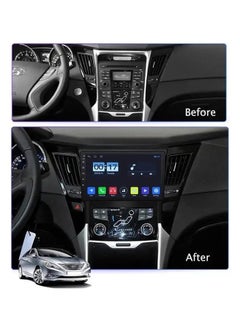 SHEZA STAR Android Car Stereo for Hyundai SONATA 2011-2014 4GB RAM 64GB ROM 9 Inch Support Apple Carplay, MirrorLink WiFi BT, 2.5D IPS Touch Screen with AHD Camera Included  - Image 2
