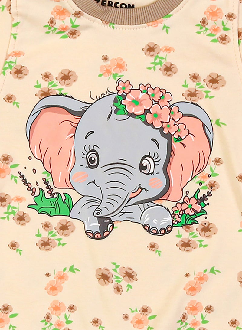 Zercon Spring jumpsuit for Newborn Babies  6237 - Image 2