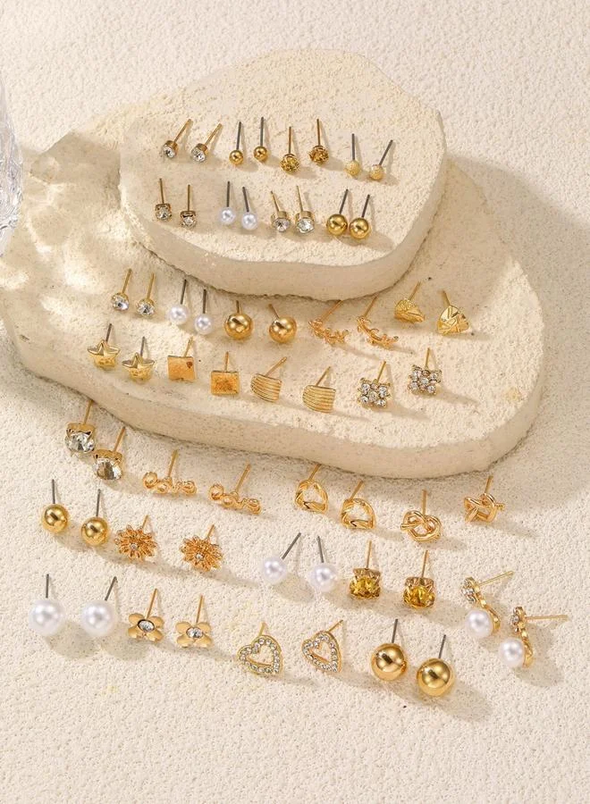 Take Two Set of 30 - Assorted Stud Earrings