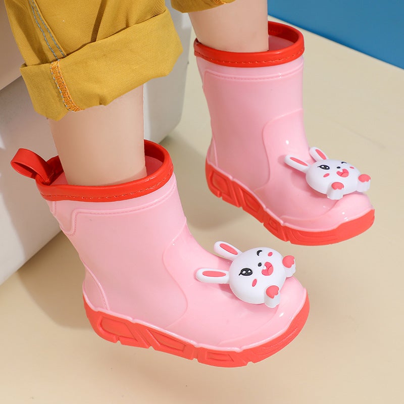 Children's Cartoon Rain Boots – Non-Slip Waterproof Shoes for Toddlers and Kids - Image 5