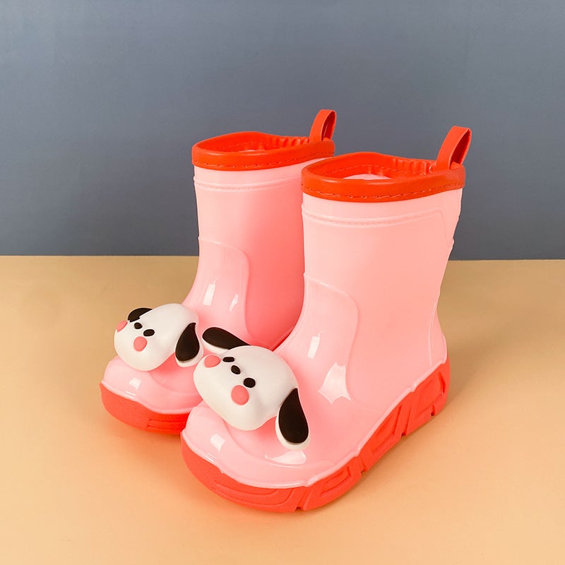 Children's Cartoon Rain Boots – Non-Slip Waterproof Shoes for Toddlers and Kids - Image 1