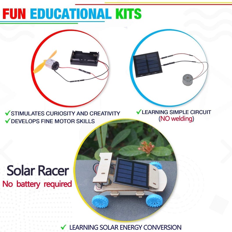 CYOEST STEM Kits for Kids Age 8-10-12-14, Science Projects for Kids Ages 8-12, Stem Building Toys for Boys Age 8 9 10 12 13 14, Solar Car & STEM Activities Engineering Kits, Gifts for Boys - Image 3
