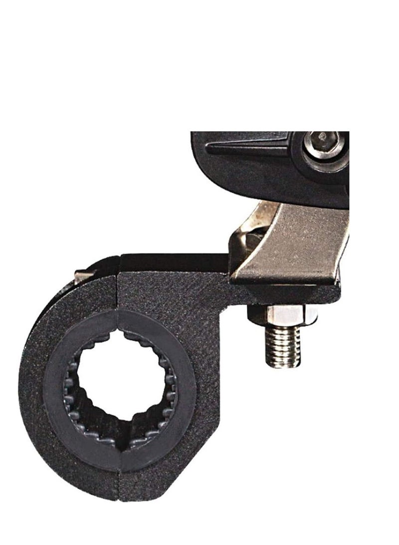 SYOSI Motorcycle Fog Light Mount Universal Anti-Oxidation Fog Light Mount Stand Kit Roof Roll Cage Holder Tube Clamp Mounting Bracket - Image 3