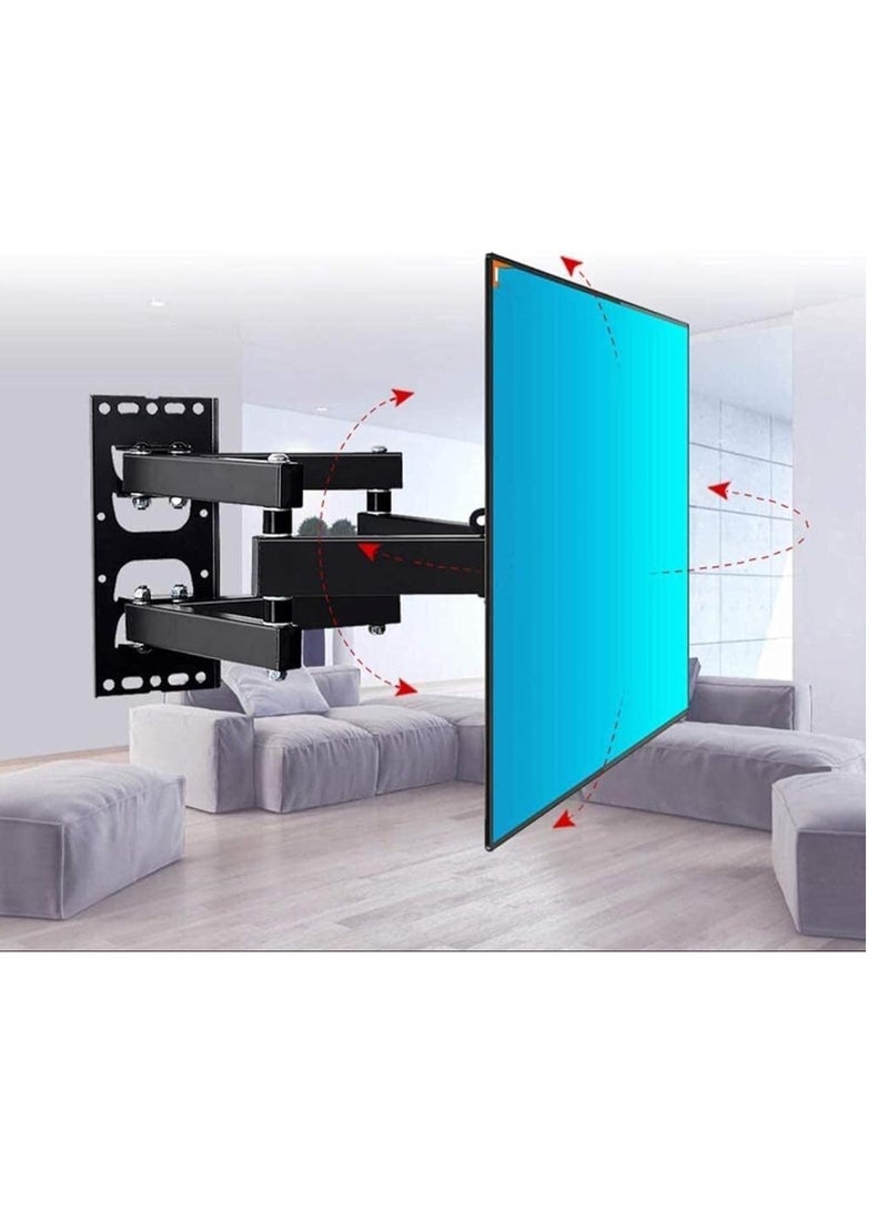 ELTRAZONE TV Wall Mount Bracket – Articulating Arms for 75"-98" TVs, VESA Up to 800x600mm, Max Load 176lbs, Center Design - Image 2