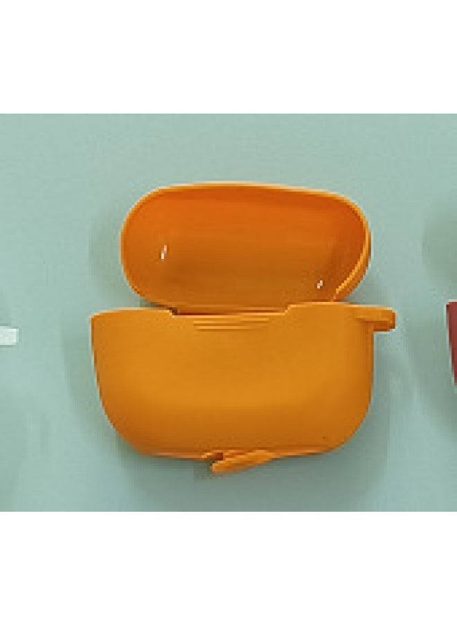 Generic - Protective Case For Airpods Pro Apple Third Generation Airpodspro2 Wireless Headset Silicone Protective Case-Color:158C Orange-Applicable Model:Airpods Pro2 (one-piece Model With Ears And No Dust Plug) - Image 1
