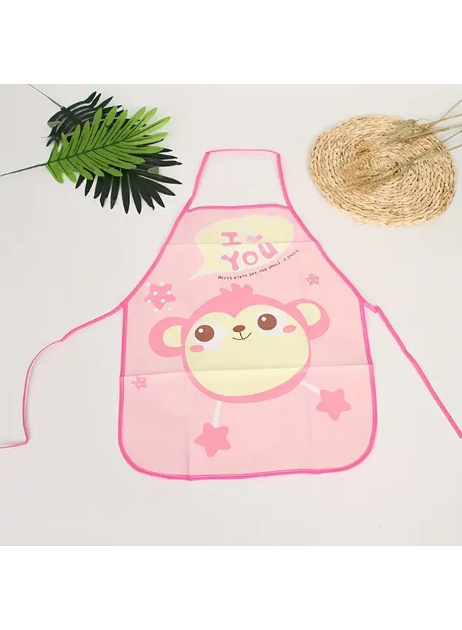 Toddler Kids Bib and Apron Set Long Sleeves Yellow Duck Design with Pockets Easy Clean Feeding and Painting Outfit Playful Kids Wear - Image 3
