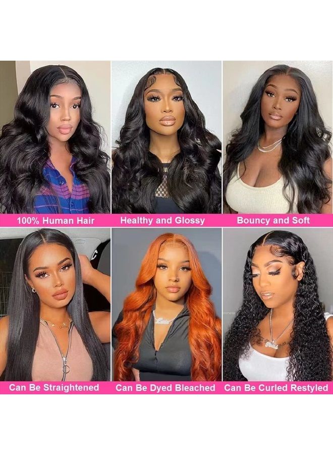 10A Brazilian Body Wave Bundles 20 22 24 Inch Human Hair Bundles 100% Unprocessed Virgin Hair Body Wave 3 Bundles Human Hair Weave Bundles Deals 1B Natural Black