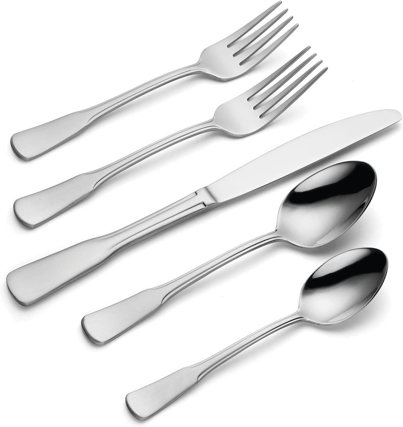 ONEIDA Colonial Boston 45-Piece Flatware Set, Service for 8 - Image 3