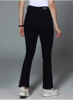 HIGH STAR High Rise Bootcut Clean Look Cotton Jeans  - Image 1