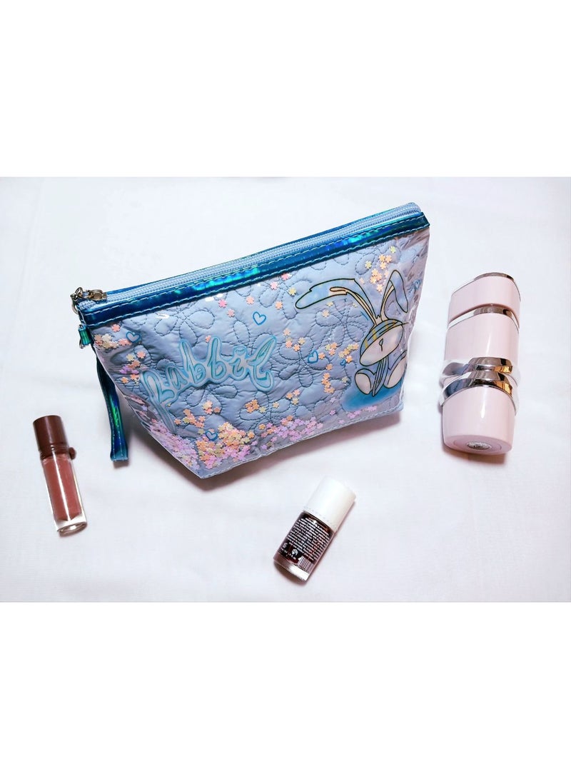 لوجو حقيبة مكياج بتصميم أرنب