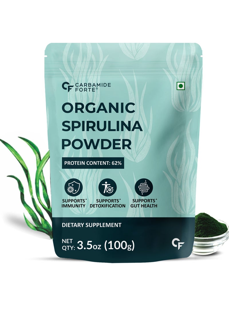 CARBAMIDE FORTE - Carbamide Forte 100% ORGANIC SPIRULINA POWDER FOR MEN & WOMEN - Image 1