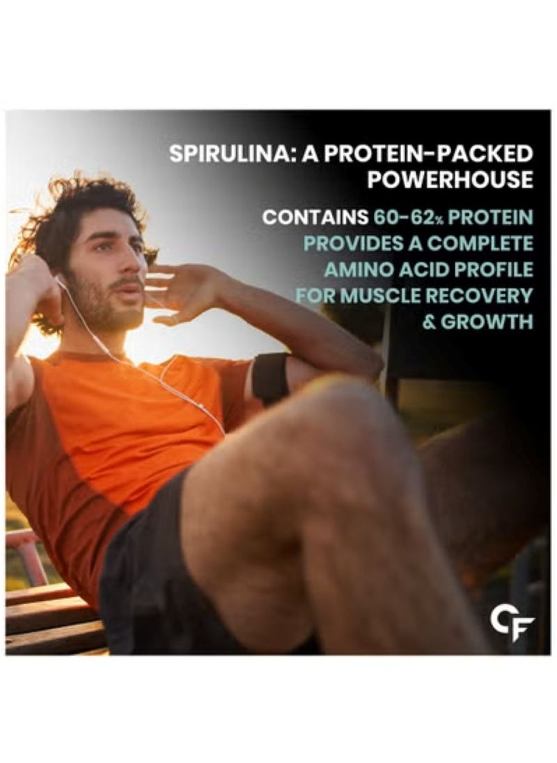 CARBAMIDE FORTE - Carbamide Forte 100% ORGANIC SPIRULINA POWDER FOR MEN & WOMEN - Image 1
