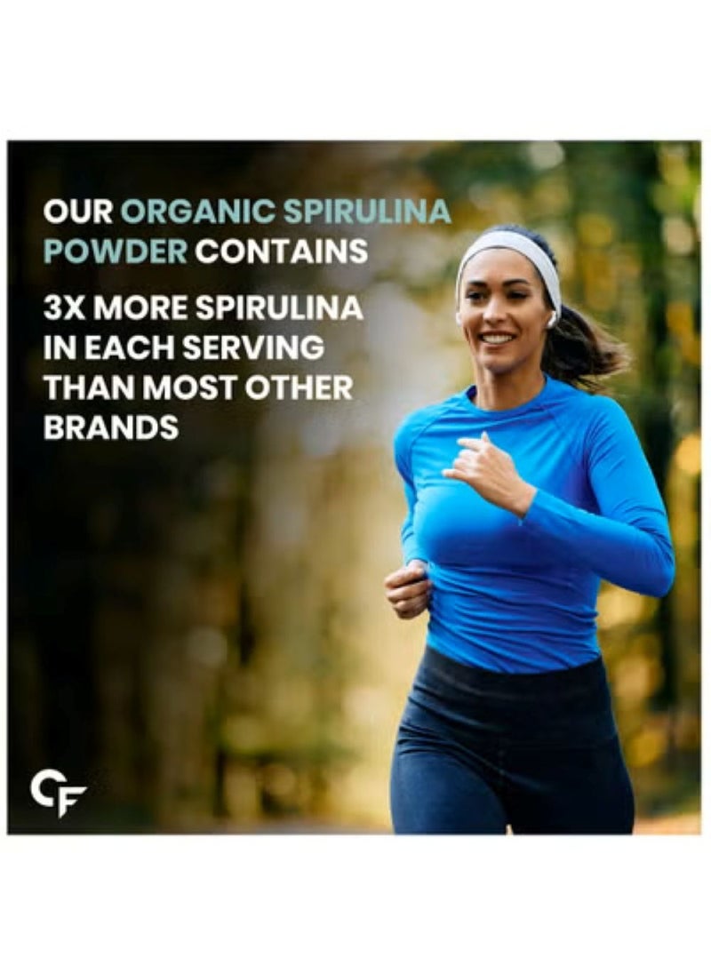 CARBAMIDE FORTE - Carbamide Forte 100% ORGANIC SPIRULINA POWDER FOR MEN & WOMEN - Image 1