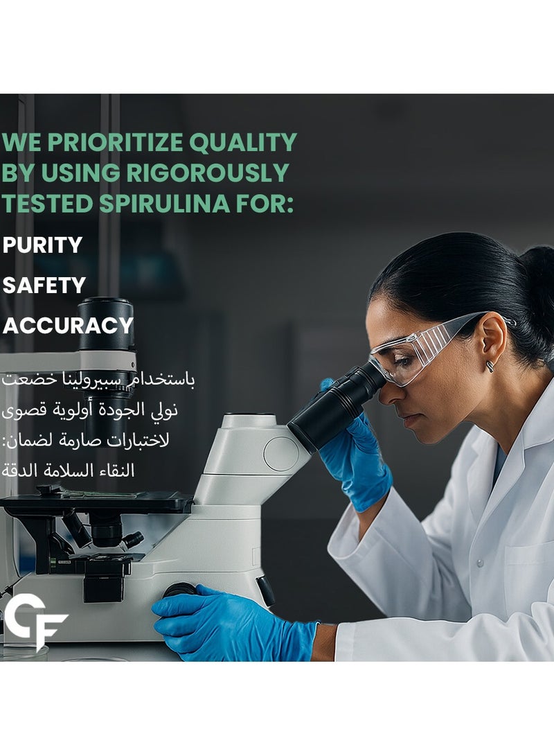 Carbamide Forte 100% ORGANIC SPIRULINA POWDER FOR MEN & WOMEN - Image 5