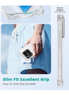 Case Up Xiaomi 15 2025 Clear Case, Shock-Absorption TPU Cell Phone Cover with Reinforced Corners, Soft Flexible & Crystal Clear Protective Bumper Case  - Image 4