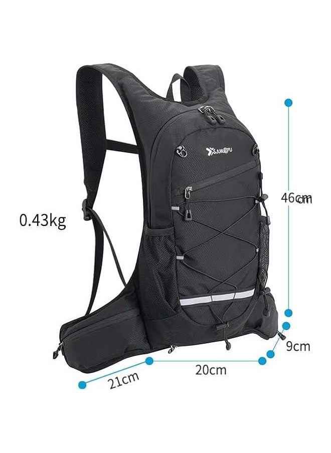 HOOKOR Hydration Backpack Cycling Water Rucksack Climbing Daypack with Water Bladder 2L Outdoor Sports Breathable Ultralight Bicycle Running Vest Bag Tactical Backpack for Hiking Marathon  - Image 4