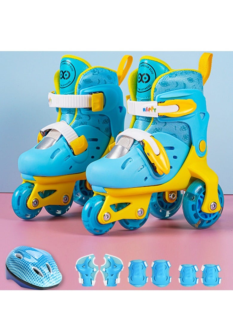 Generic Boys and Girls Camo Adjustable Roller Skates with Light up Wheels, Fun Illuminating Rollerskate for Kids Girls Youth  - Image 2