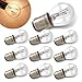 Ferianl 10PCS 1157 Light Bulb Double Tail High and Low Brake Light Bulb P215W S25 2057 2357 7528 BAY15D Bulbs Universal Halogen Turn Signal Parking LightsWhite - Image 2