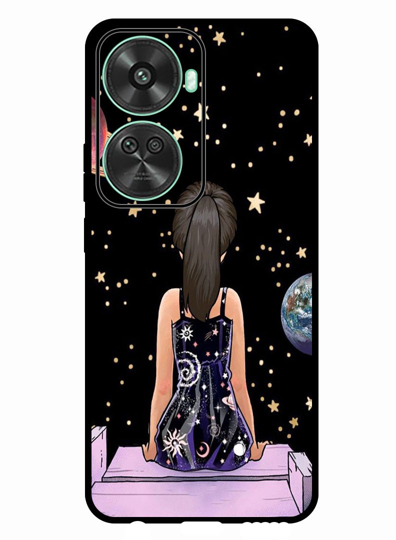 Theodor Protective Case Anti Scratch Shock Proof Bumper Cover For Huawei nova 11 SE Girl Watching Star - Image 1