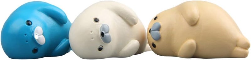 klarako 3pcs 3D Animals Fridge Magnets Sea Lion Refrigerator Office Magnet for Calendars Whiteboards Maps Decoration - Image 1