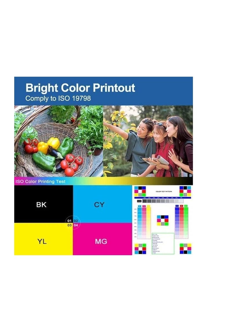 Terabyte 131A Toner Set CF210A CF211A CF212A CF213A Compatible For HP LaserJet Pro 200 M251 M276 M275 Printer Premium 210A 211A 212A 213A 131 210 211 212 213 A - Image 4