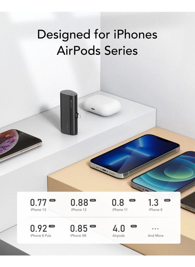 VEGER - PlugOn L Built-in Connector Mini Fast Charging Power Bank - Image 1