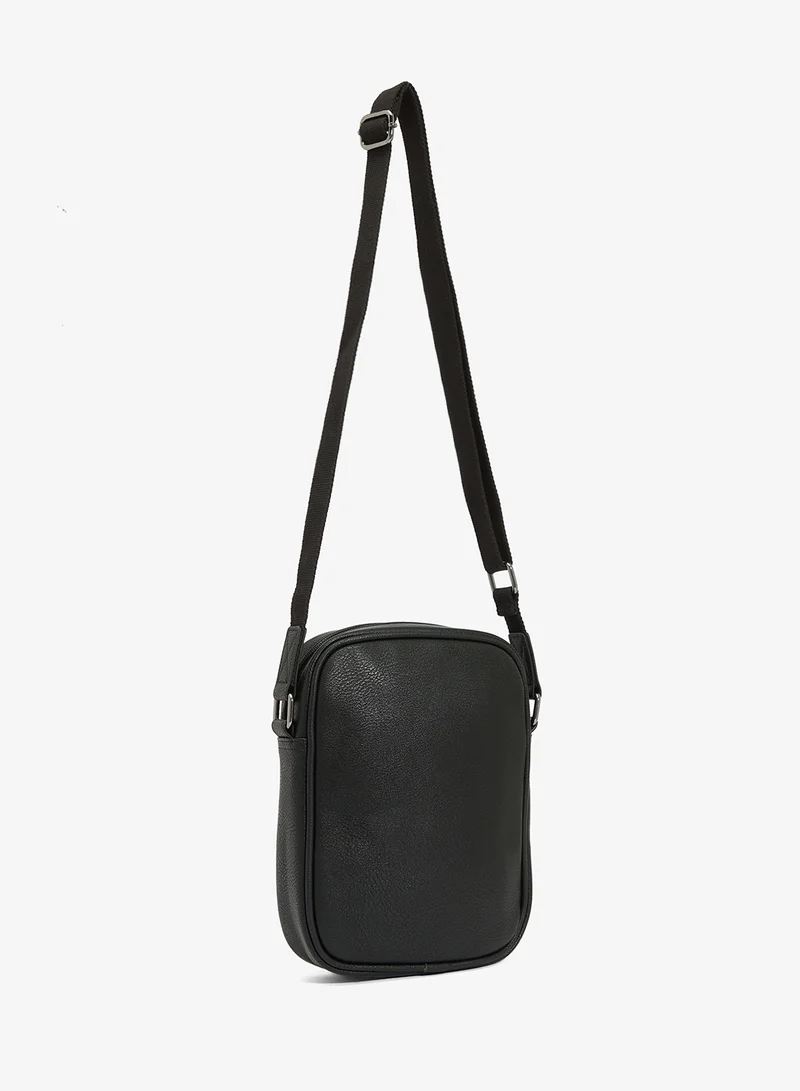Ted Baker Stripe PU Flight Bag