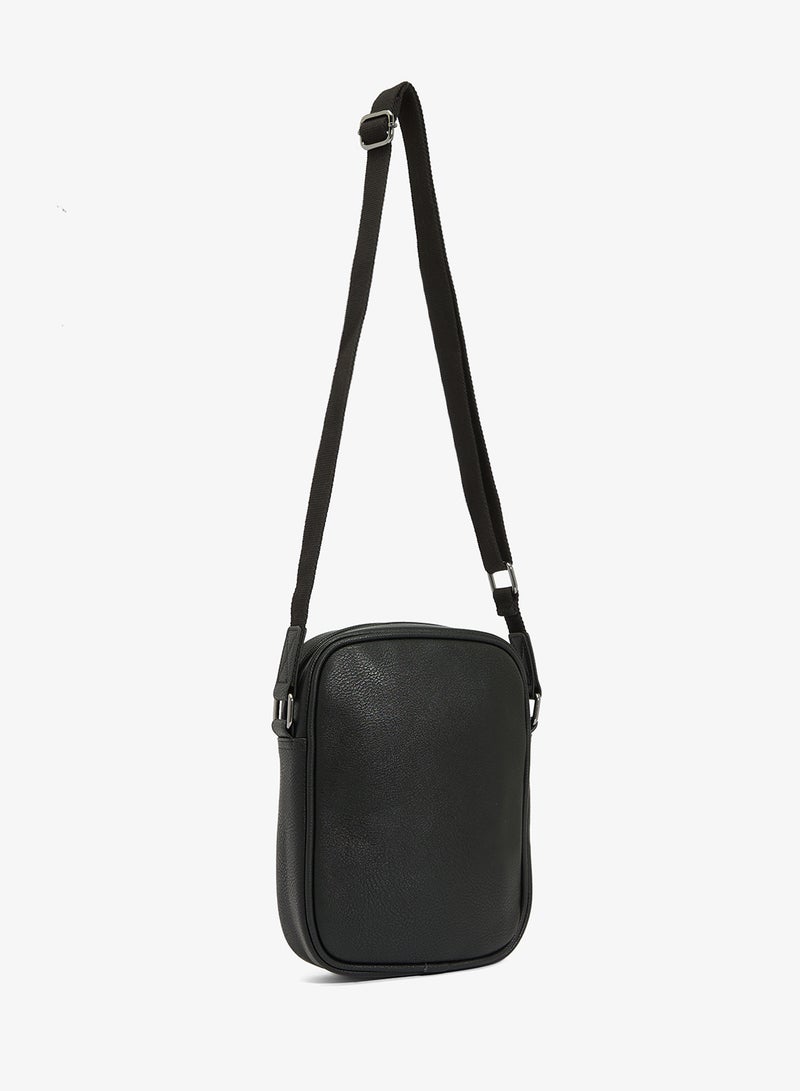 Ted Baker Stripe PU Flight Bag - Image 2