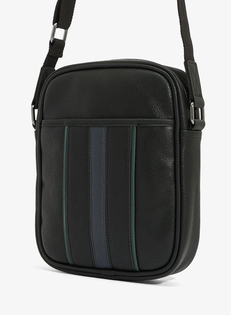 Ted Baker  Stripe PU Flight Bag for Men | Best Price UAE