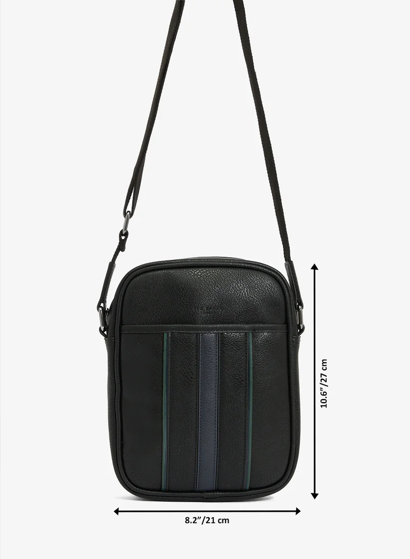 Ted Baker  Stripe PU Flight Bag for Men | Best Price UAE
