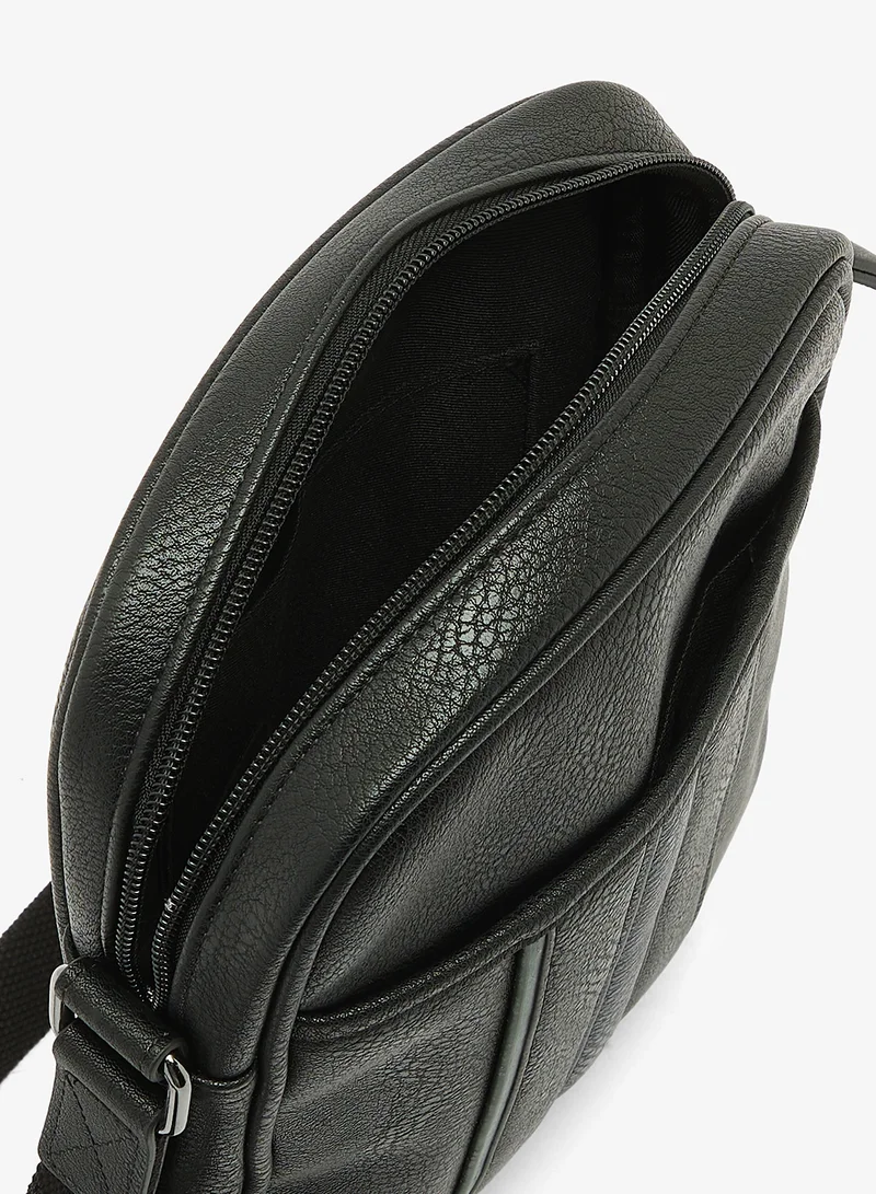 Ted Baker  Stripe PU Flight Bag for Men | Best Price UAE