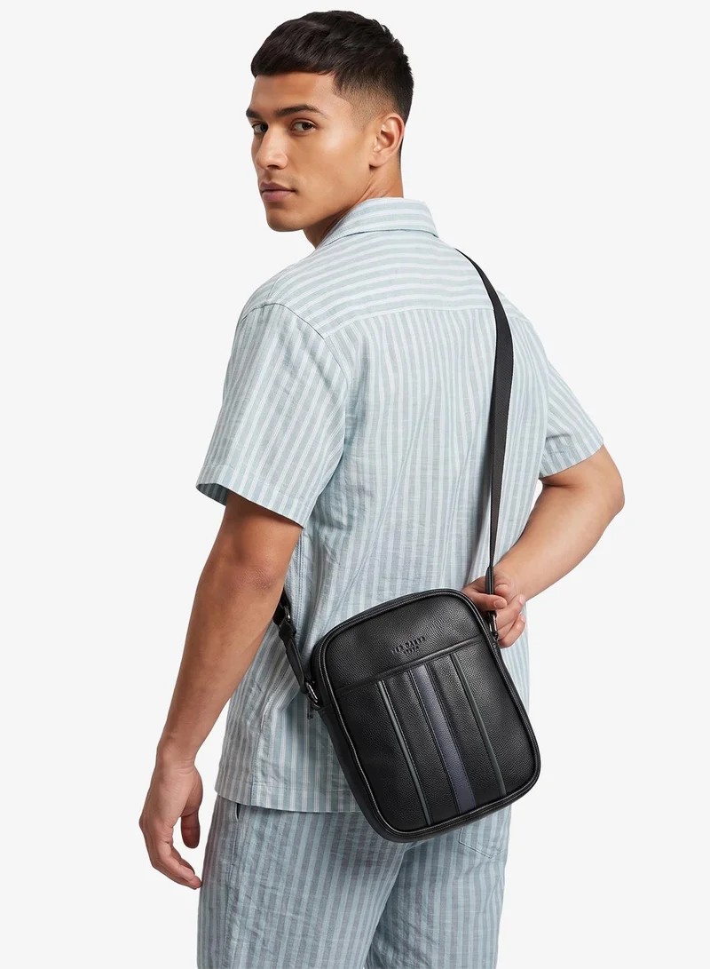 Ted Baker  Stripe PU Flight Bag for Men | Best Price UAE