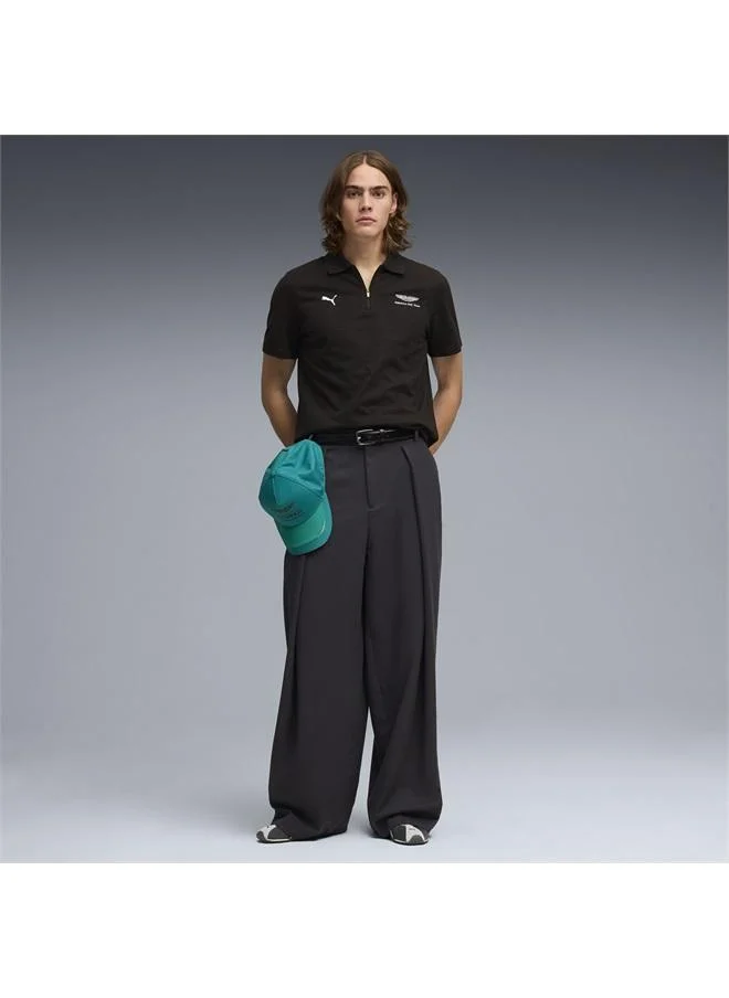 Puma PUMA Black x ASTON MARTIN ARAMCO F1® TEAM Jacquard Polo Men for Men | Best Price UAE