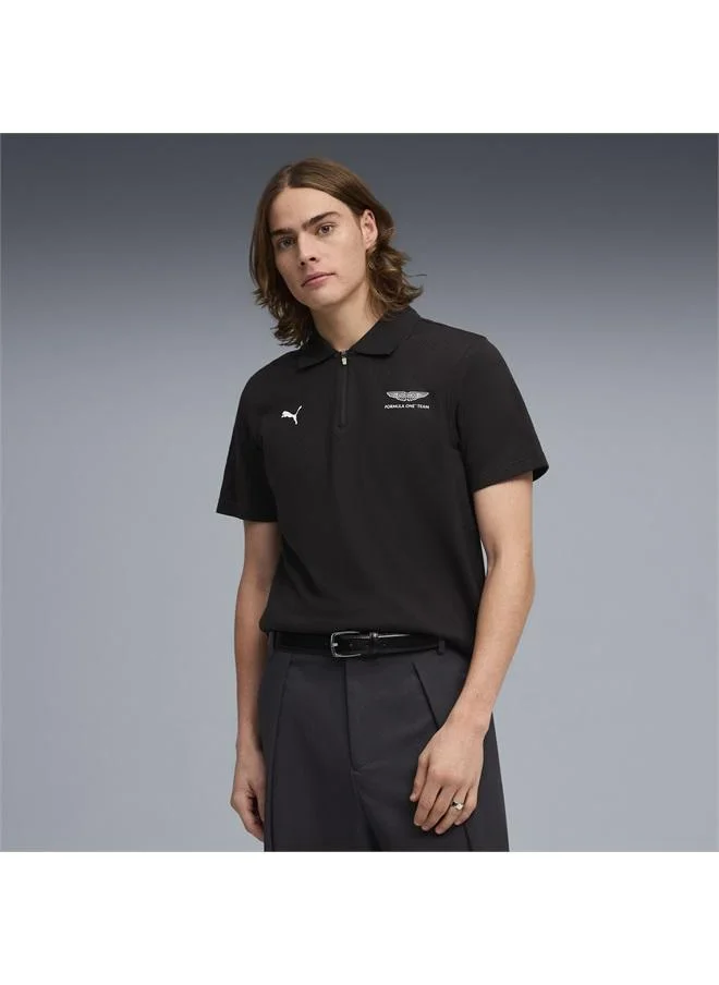 x ASTON MARTIN ARAMCO F1® TEAM Jacquard Polo Men