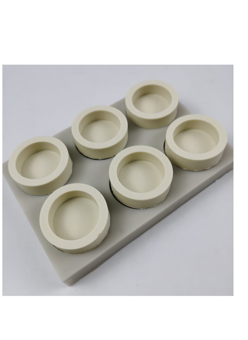 C.T.Z Set of 2 Circular Frame Silicone Mold  - Image 2