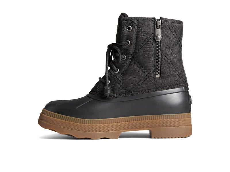 Sperry Women's Saltwater 2.0 Duck Boot, Textile Black, 7 - Image 4