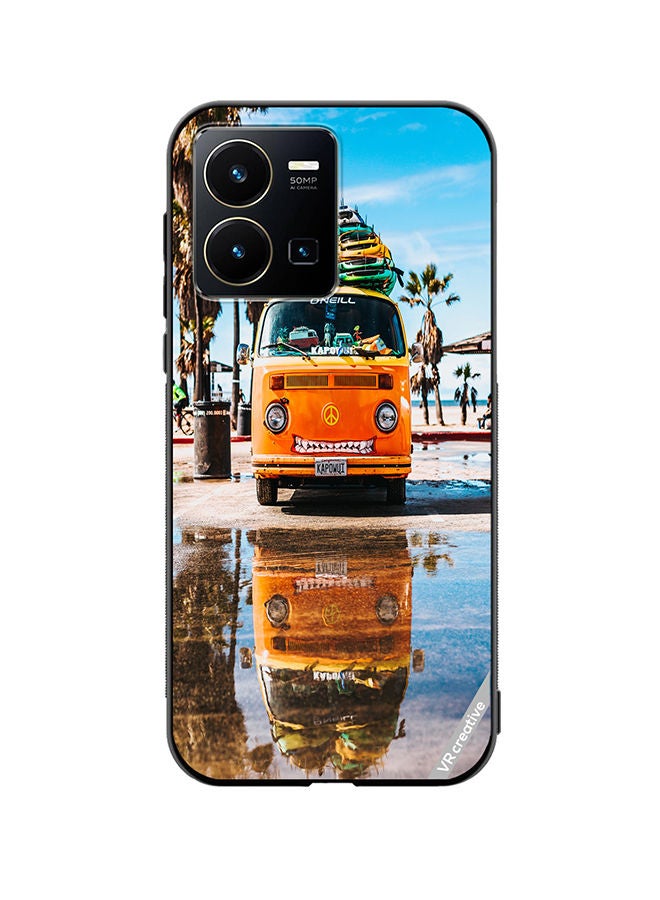 Protective Case Cover For Vivo Y35 Cool Designs Design Multicolour